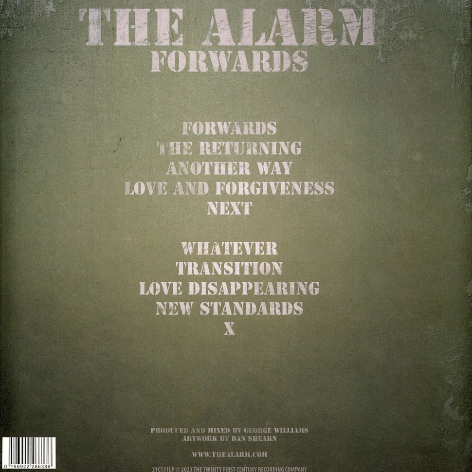 The Alarm - Forwards White Vinyl Edition