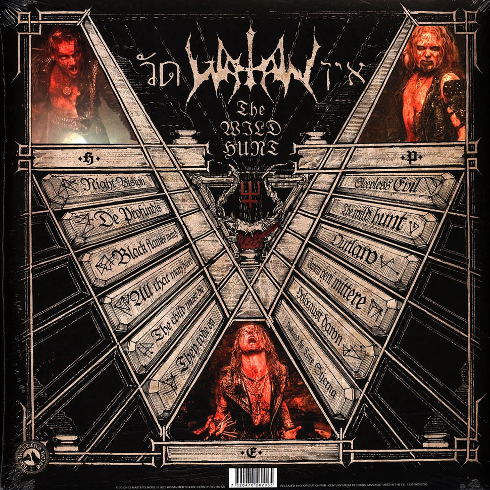 Watain - The Wild Hunt Oxblood Red Vinyl Edition