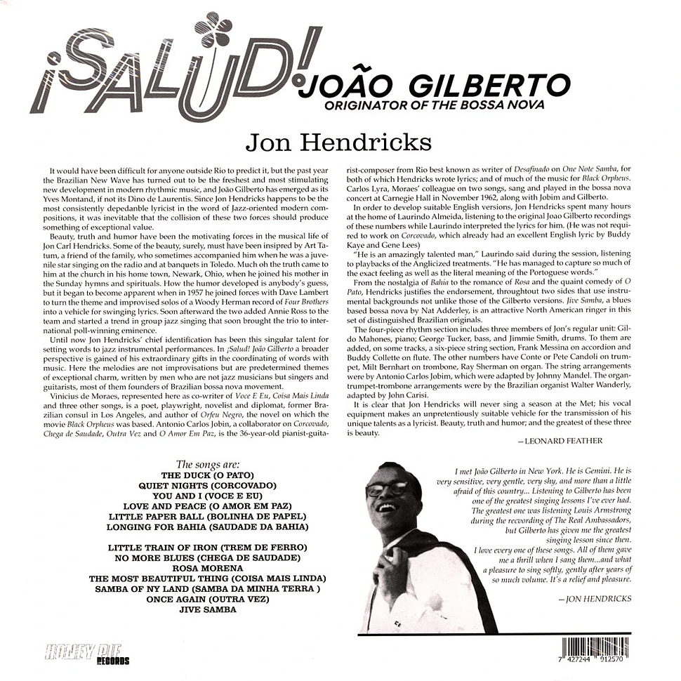 Jon Hendricks - Salud! Joao Gilberto