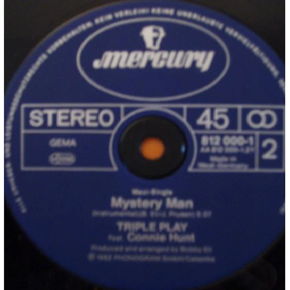 Triple Play Featuring Connie Hunt - Mystery Man