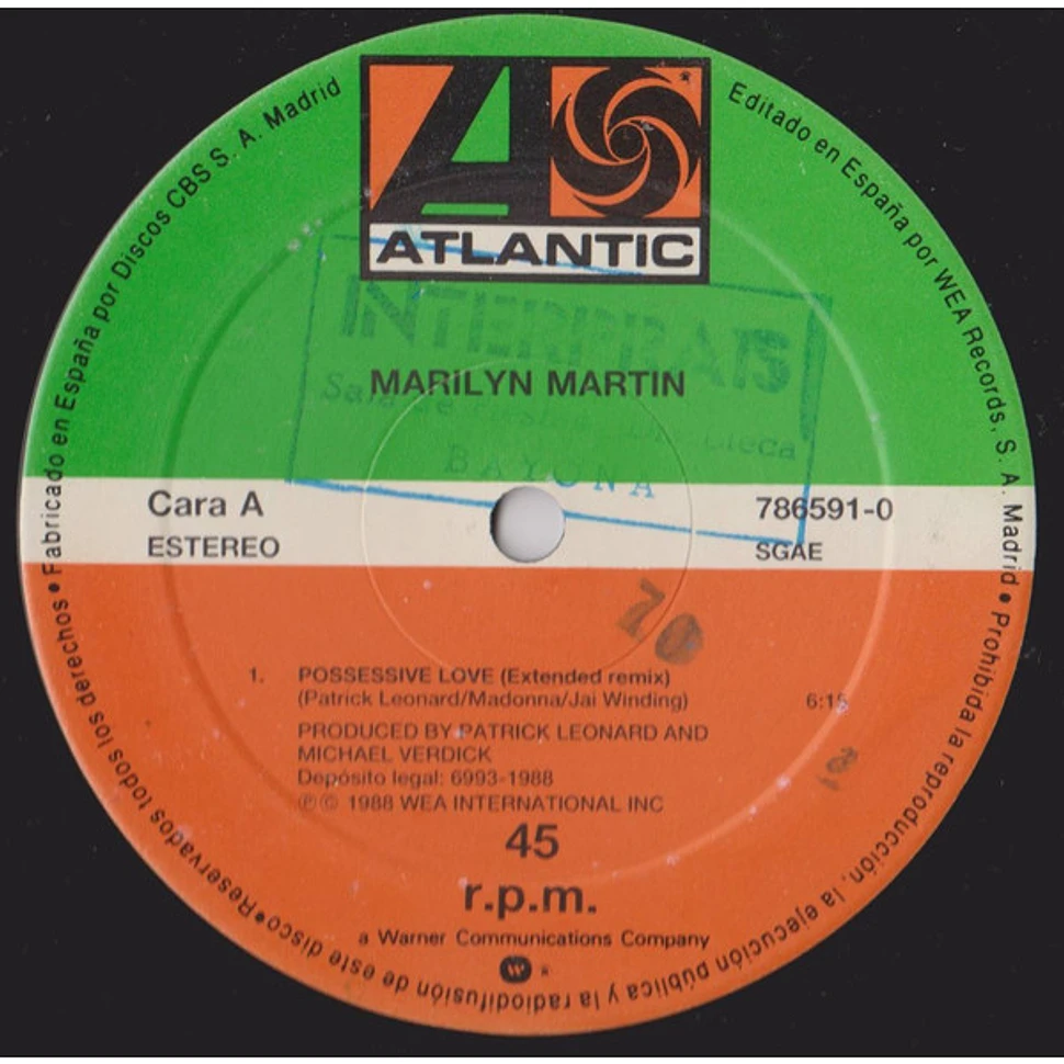 Marilyn Martin - Possessive Love