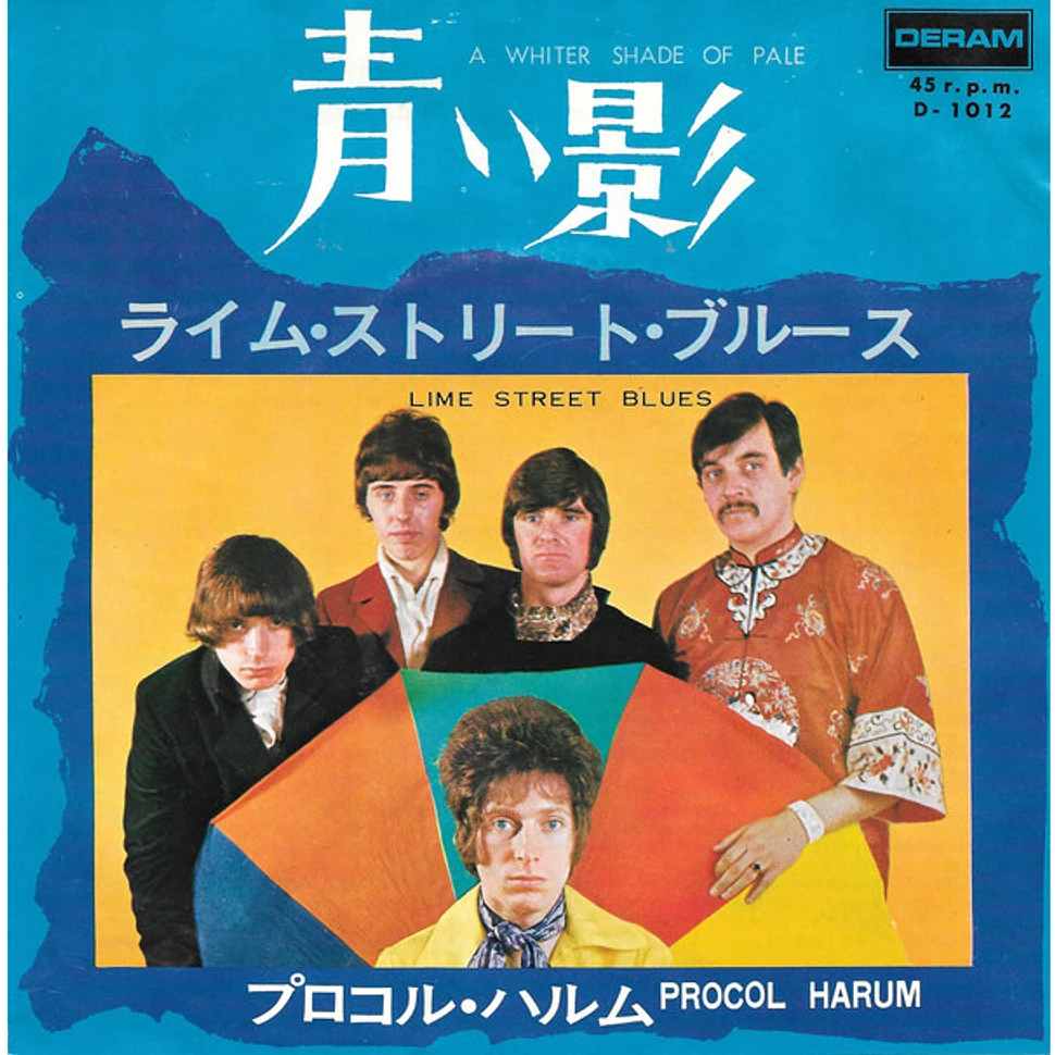 Procol Harum A Whiter Shade Of Pale übersetzung Procol Harum = Procol Harum - A Whiter Shade Of Pale = 青い影 - Vinyl 7