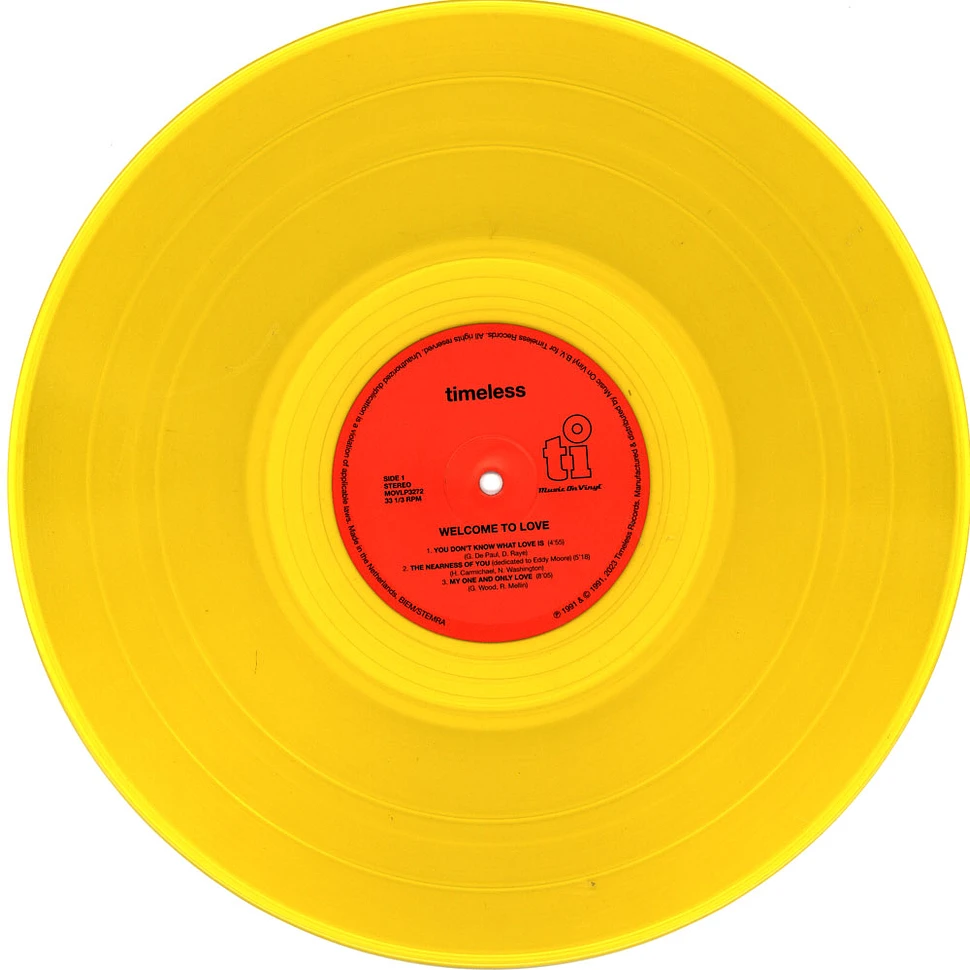 Pharoah Sanders - Welcome To Love Transculent Yellow Vinyl Edition