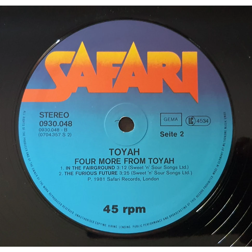 Toyah - Four More From Toyah