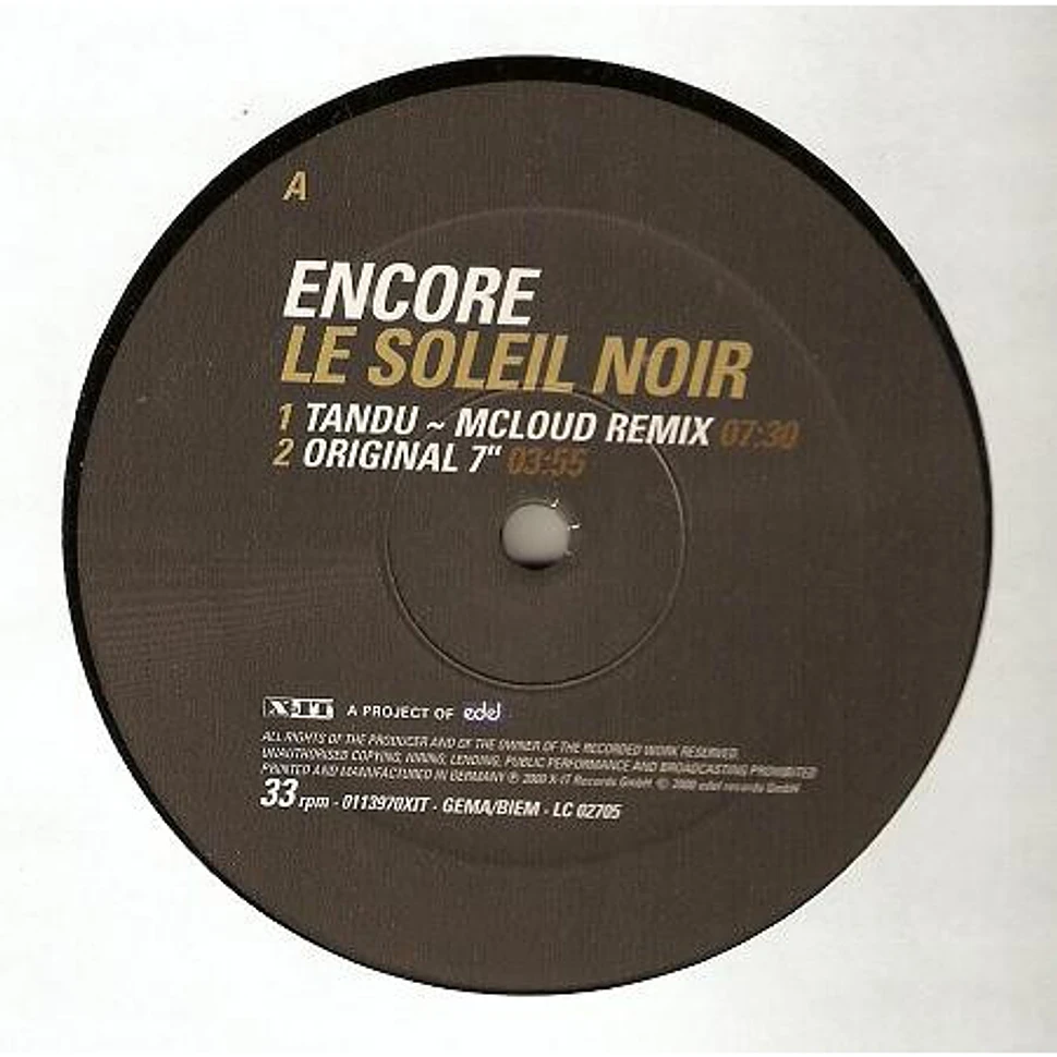 Encore! - Le Soleil Noir