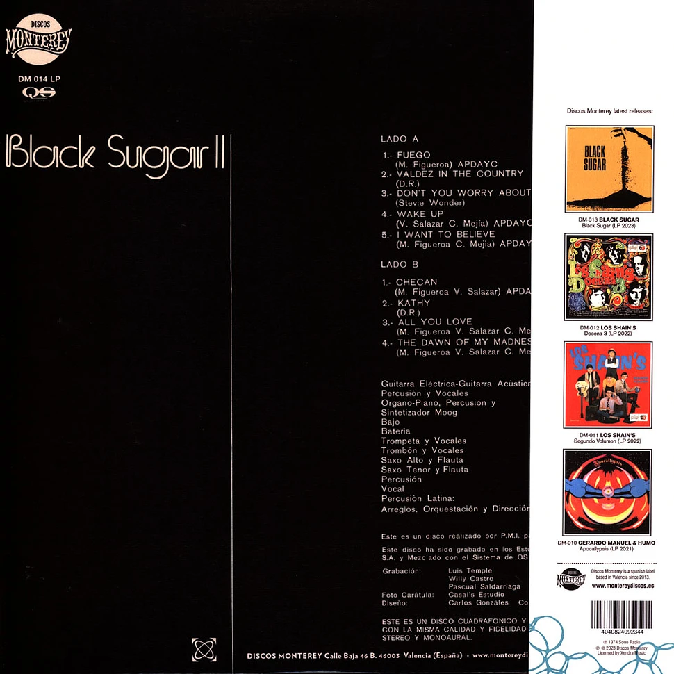 Black Sugar - Black Sugar II Green Vinyl Edtion