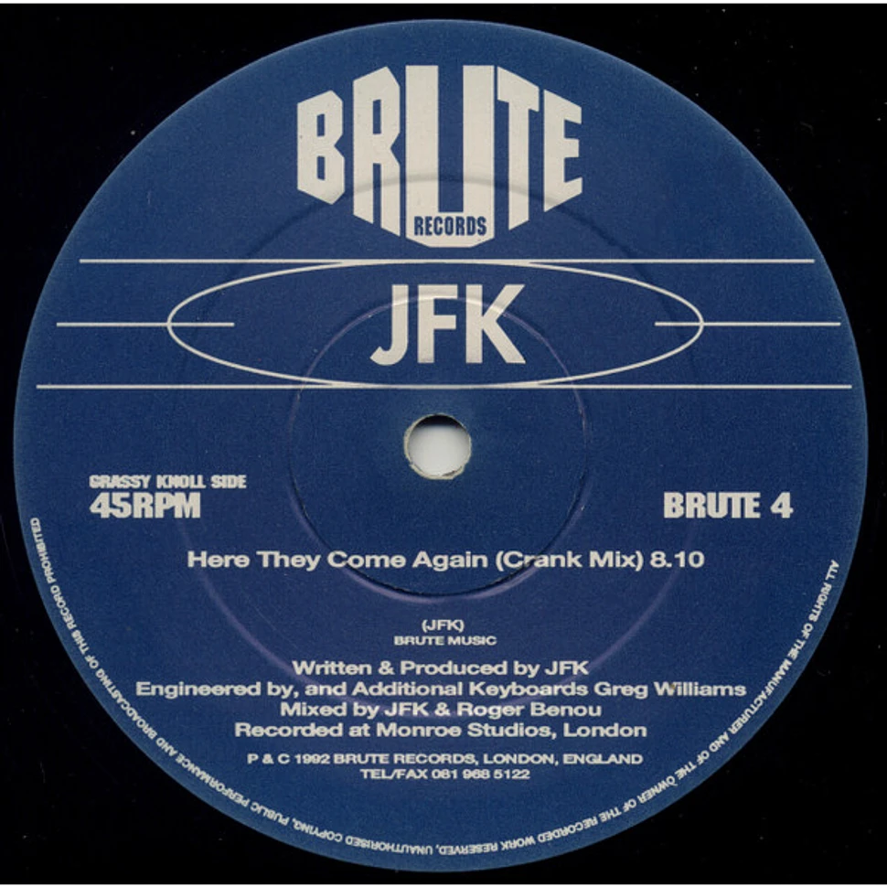 JFK - Here They Come Again