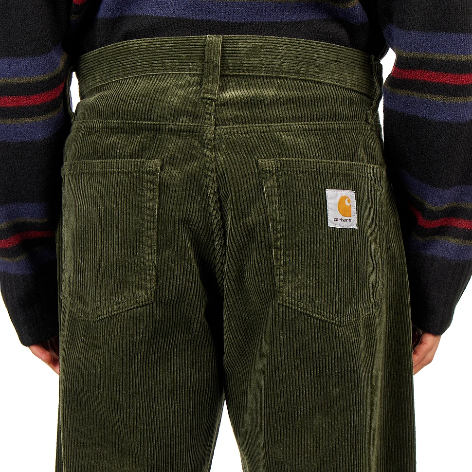 Carhartt WIP landon loose tapered corduroy trousers in green