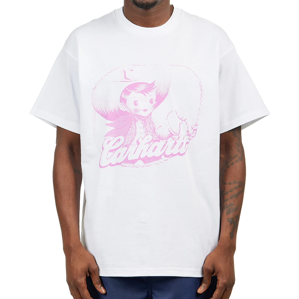 Carhartt Wip - Camiseta Para Mujer Rosa - W S/S Lolly T-Shirt