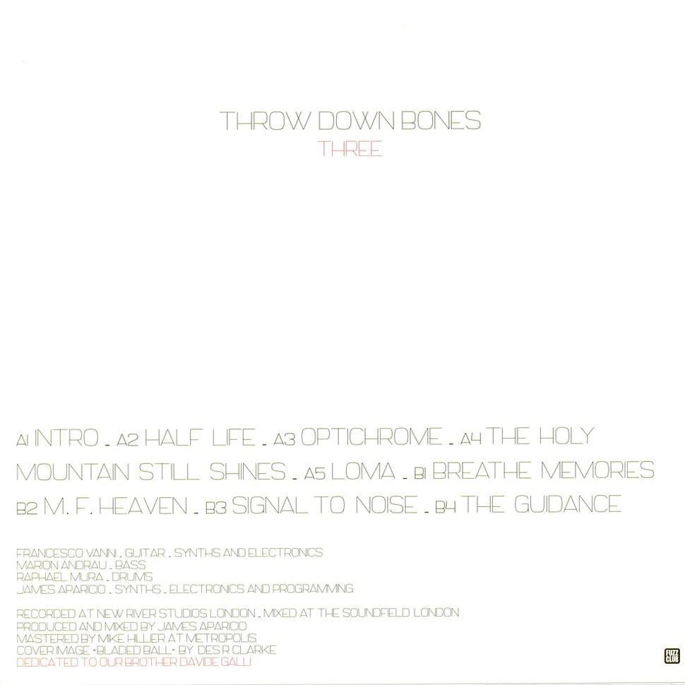 Throw Down Bones - Three Clear Vinyl Edition