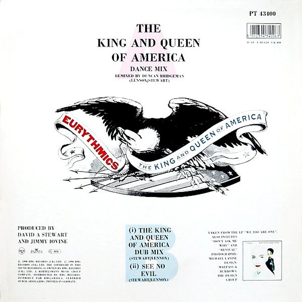 Eurythmics - The King And Queen Of America (Dance Remix)