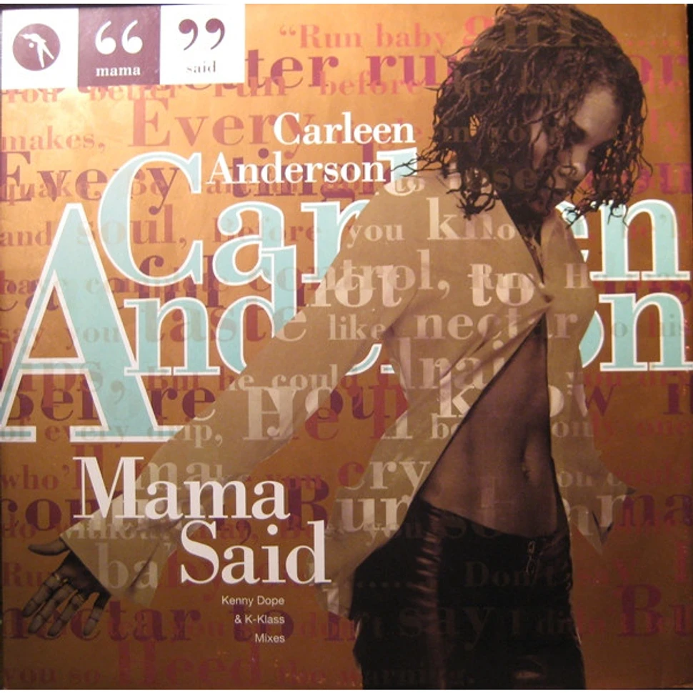 Carleen Anderson - Mama Said