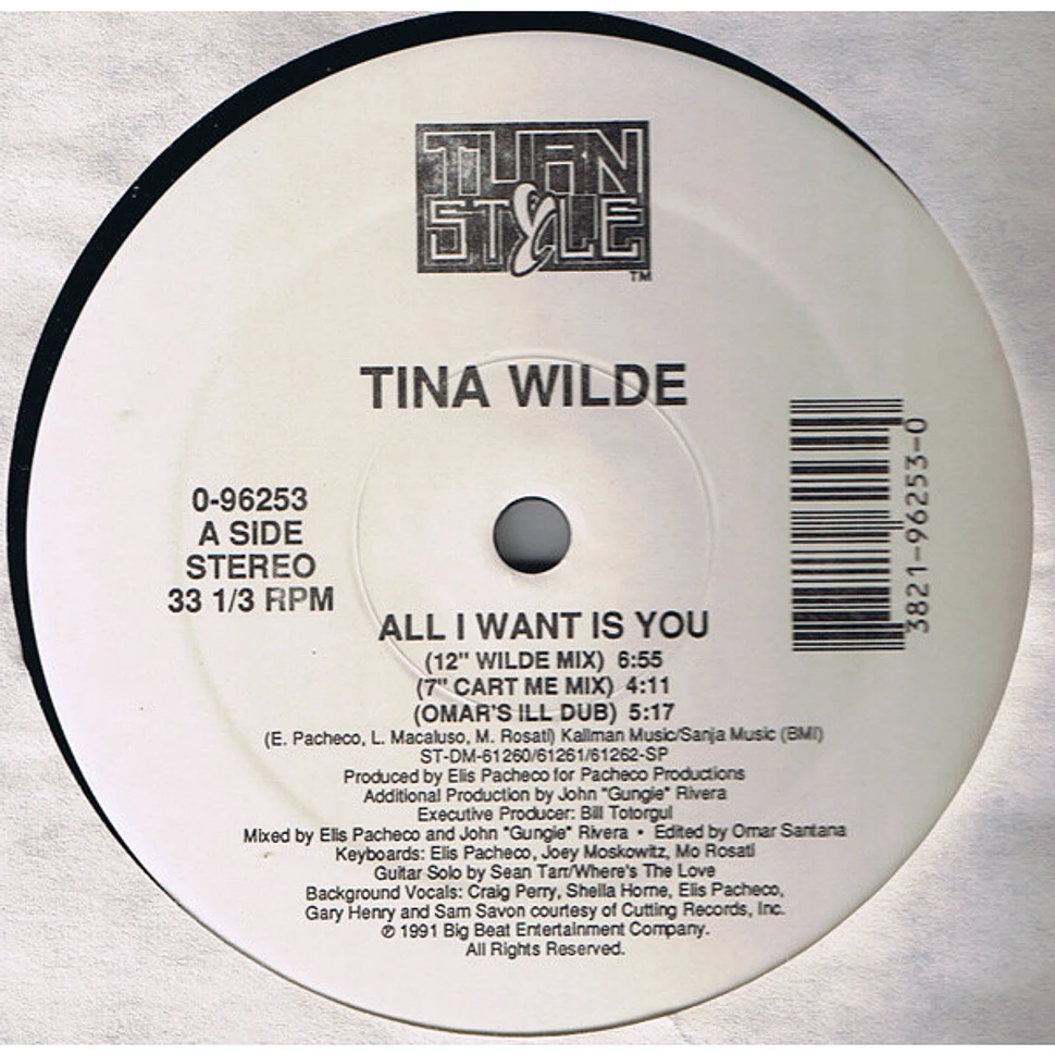Tina Wilde - All I Want Is You