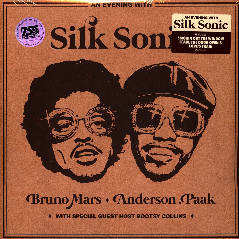 Bruno Mars Anderson Paak Lp An Evening With Silk Sonic Disco