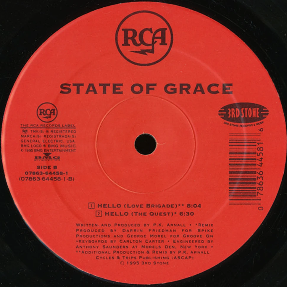 State Of Grace - Hello