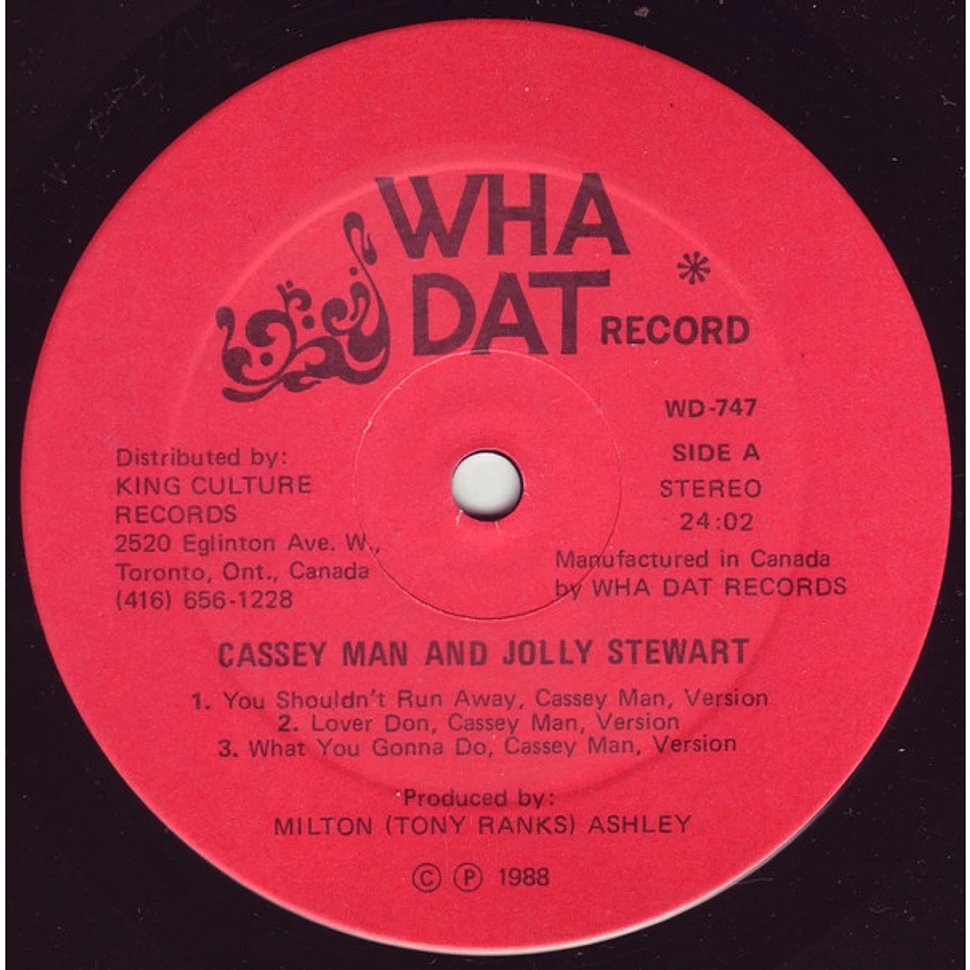 Cassey Man And Jolly Stewart - Wha Dat