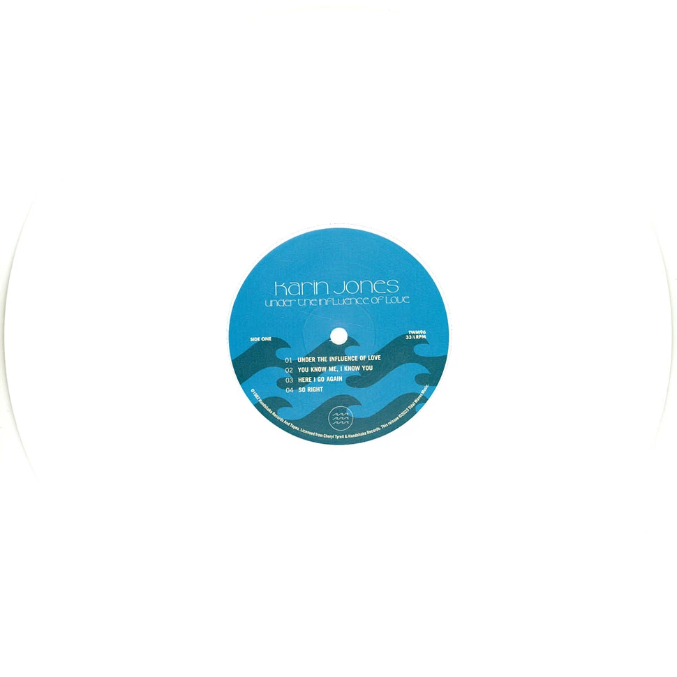 Karin Jones - Under The Influence Of Love White Vinyl Edition