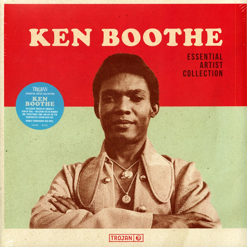 Ken Boothe - Essential Artist Collection Transparent Red Vinyl