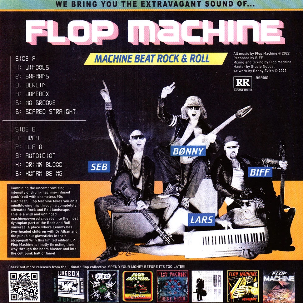 Flop Machine - Machine Beat Rock & Roll