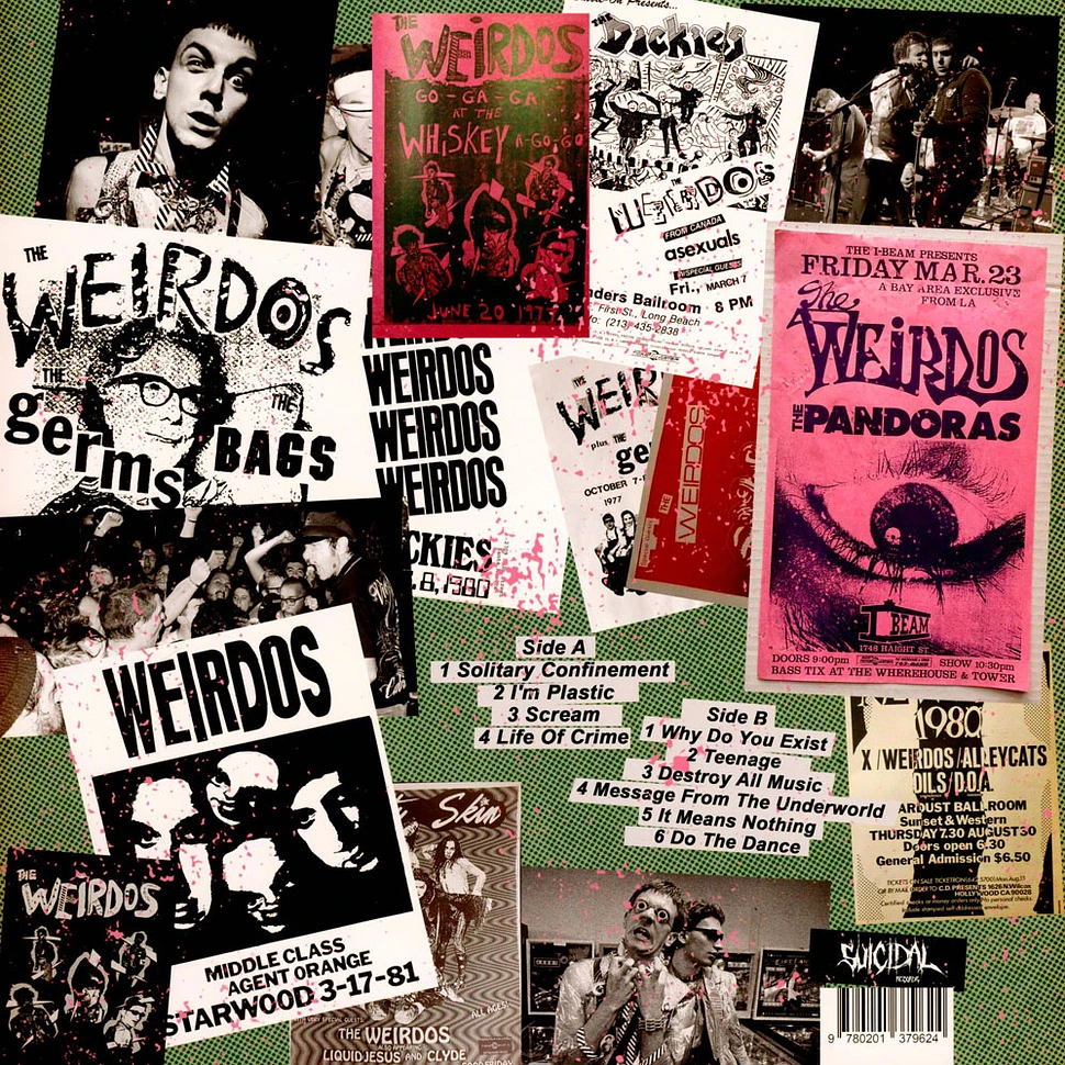 Weirdos - Live At The Whisky Hollywood 1977