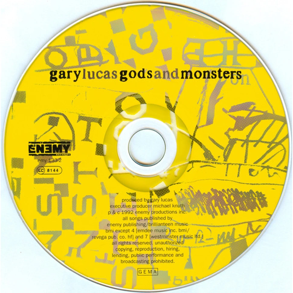 Gary Lucas - Gods And Monsters