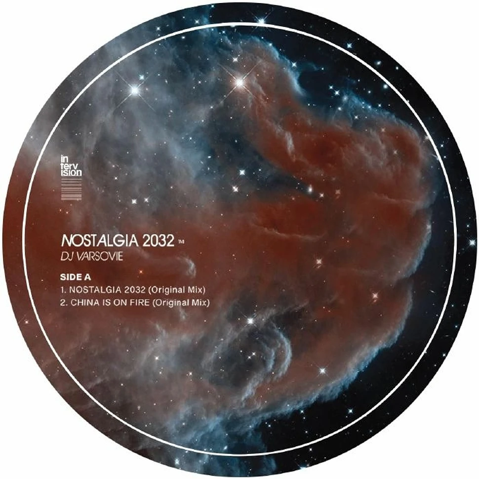 DJ Varsovie - Nostalgia 2032 Transparent Blue Vinyl Edition