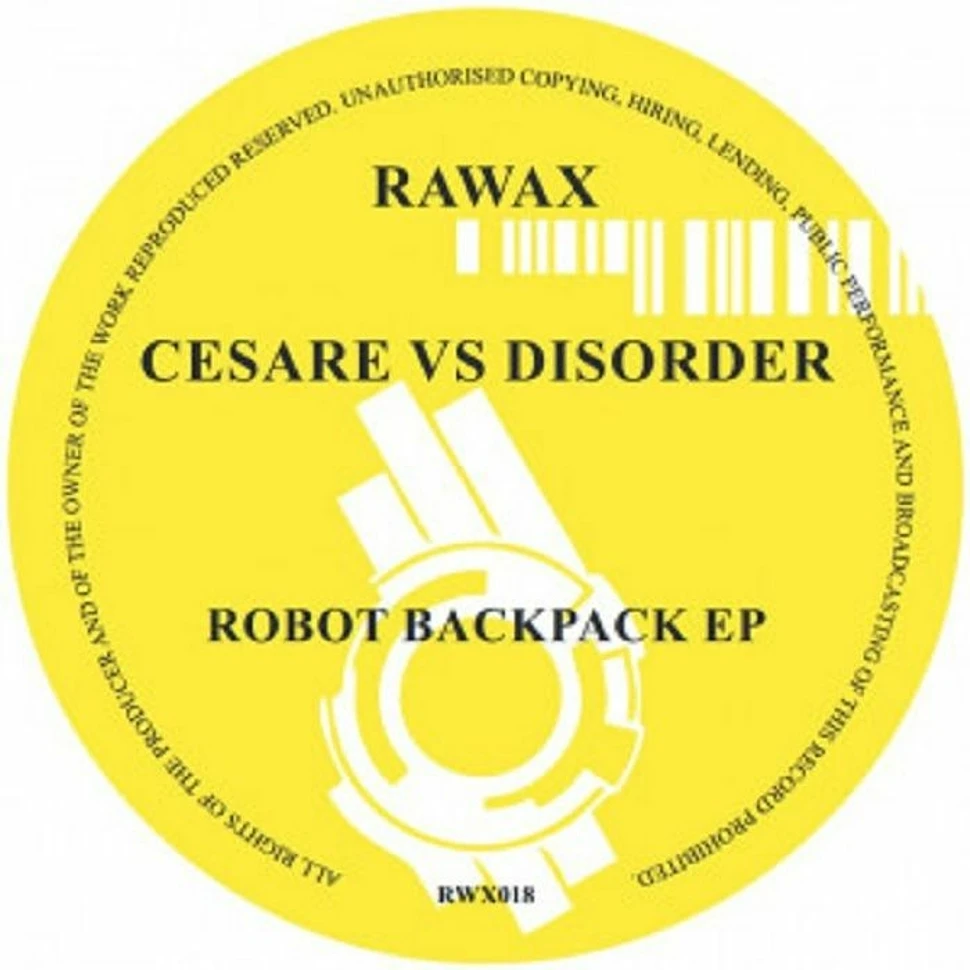 Cesare Vs Disorder - Robot Backpack EP