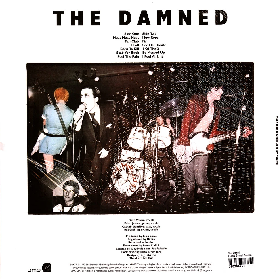 The Damned - Damned Damned Damned Art Of The Album Edition