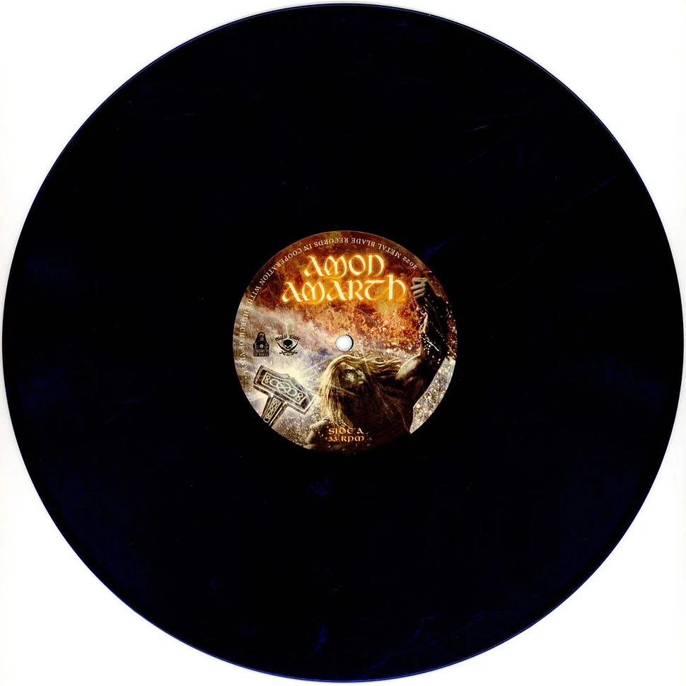 Amon Amarth - Twilight Of The Thunder God Blue / Black / White Marbled Vinyl Edition