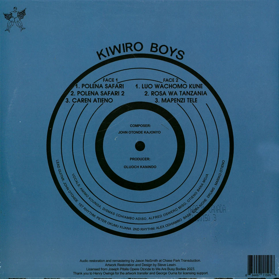 Kiwiro Boys - Vijana Wa Kazi