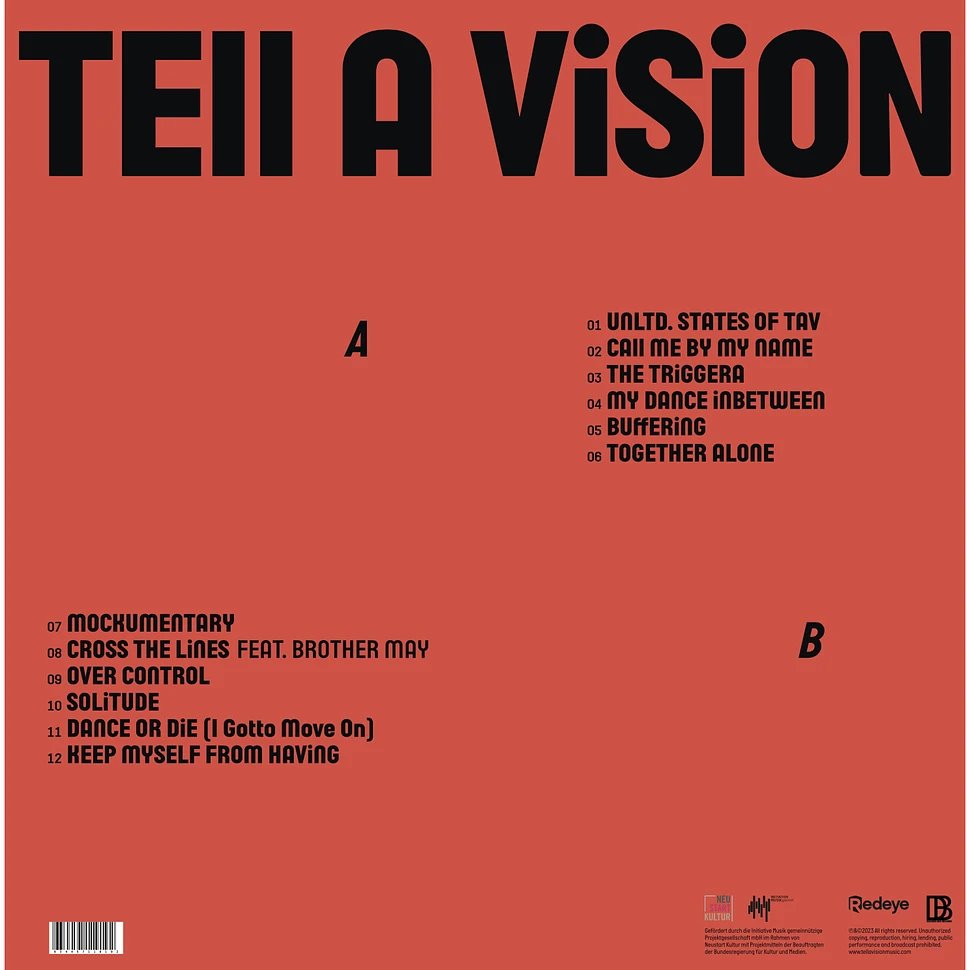 TEll A ViSiON - TEll A ViSiON Crystal Glass Vinyl Edition
