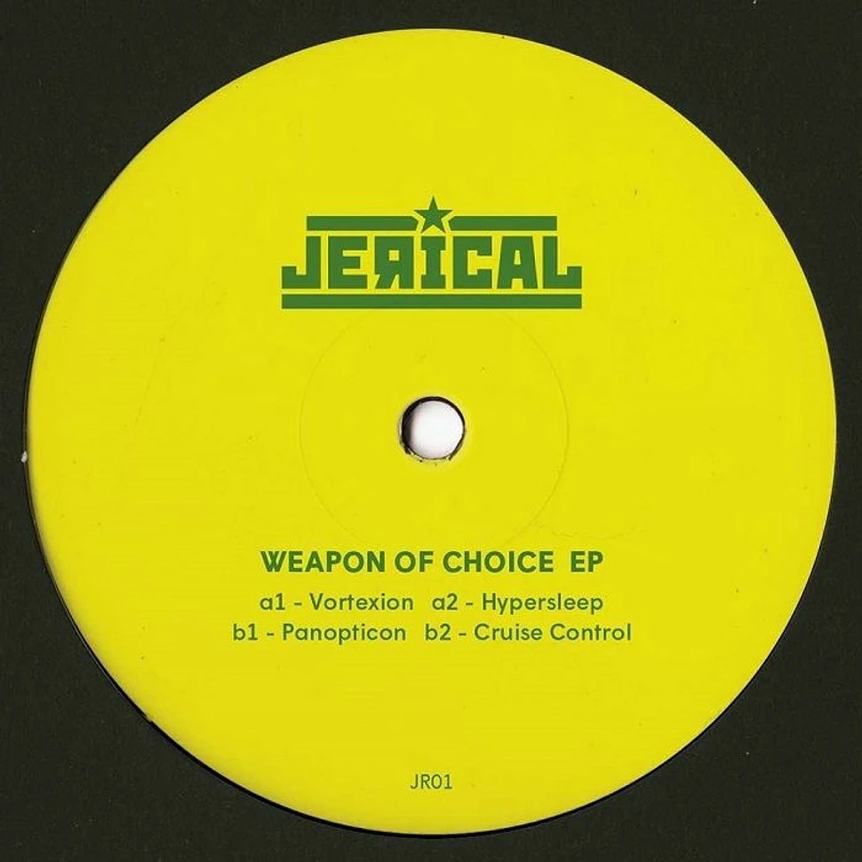 Jerical - Weapon Of Choice EP