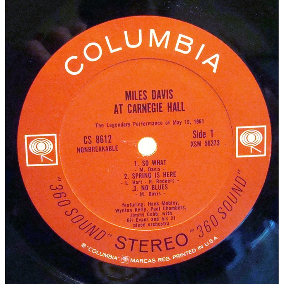 Miles Davis - Miles Davis At Carnegie Hall