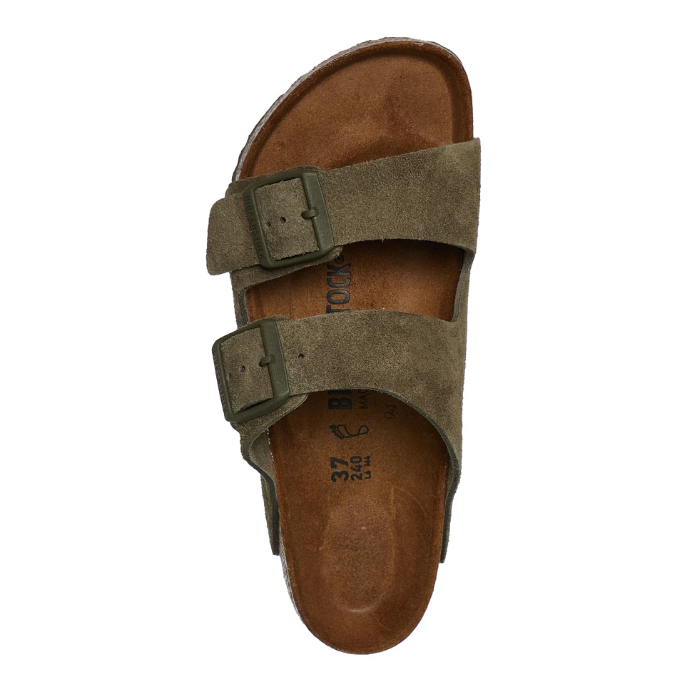 Birkenstock arizona suede online kaki