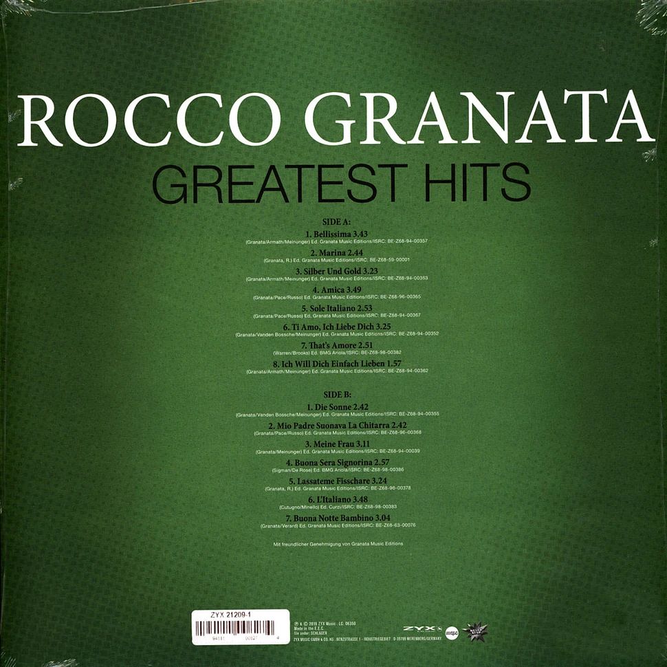 Rocco Granata - Greatest Hits