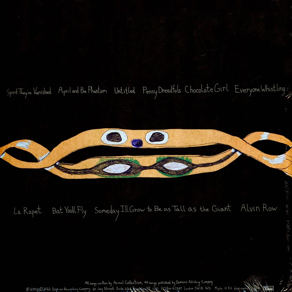 Animal Collective - Spirit They'Rr Gone, Spirit They've Vanished Remastered 2023 Black Vinyl Edition