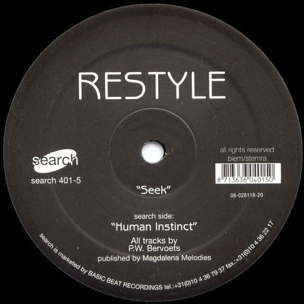 Restyle - Human Instinct / Seek
