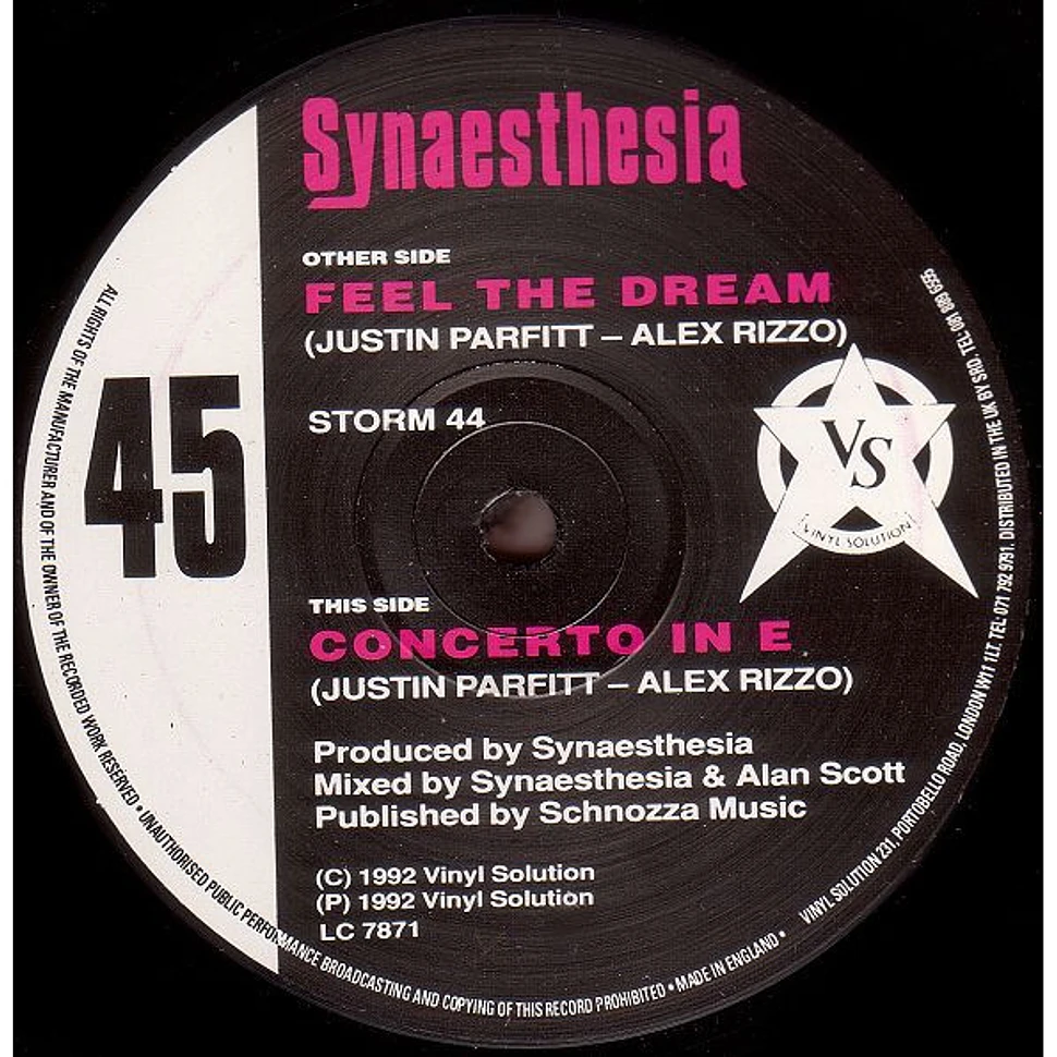 Synaesthesia - Feel The Dream