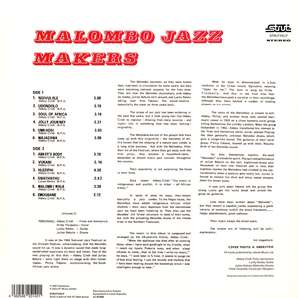 Malombo Jazz Makers - Malombo Jazz Makers Volume 2