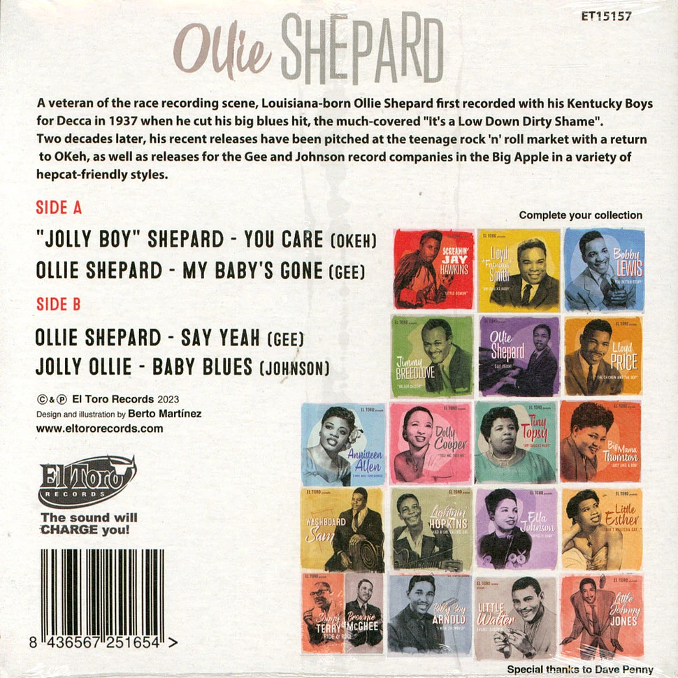 Ollie Shepard - Say Yeah! EP