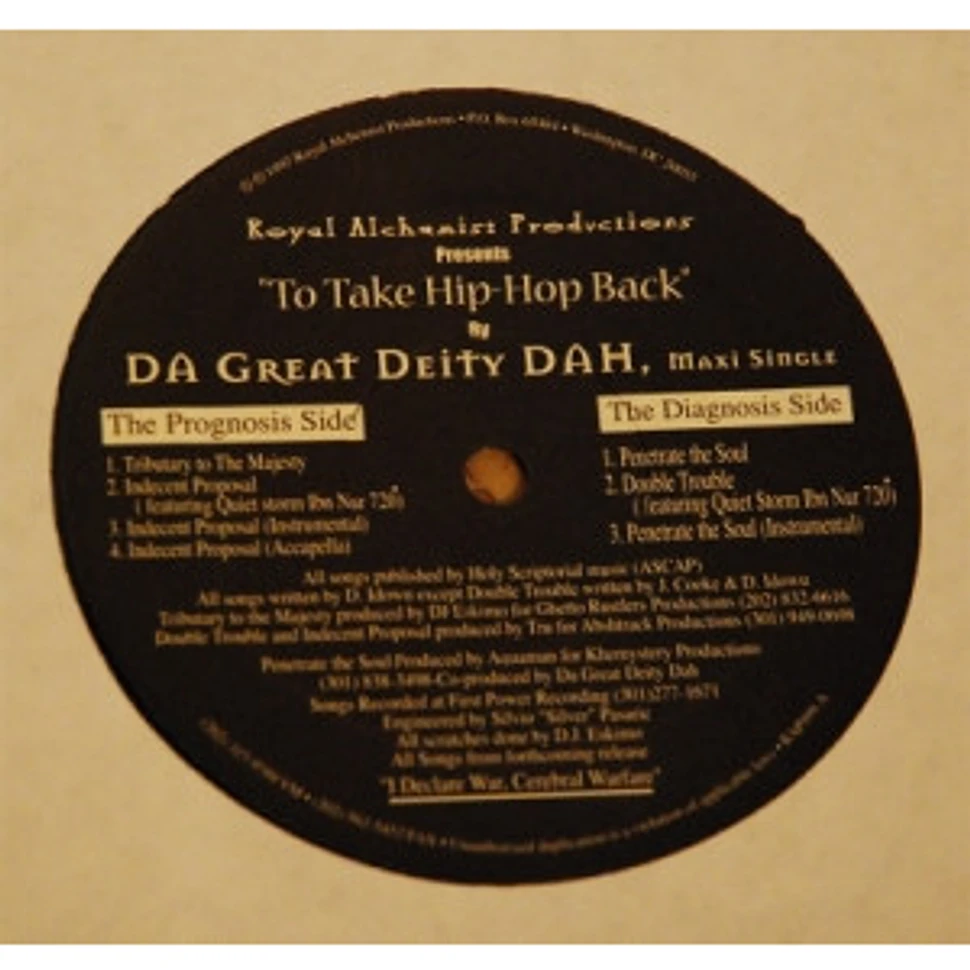 Da Great Deity Dah - To Take Hip-Hop Back