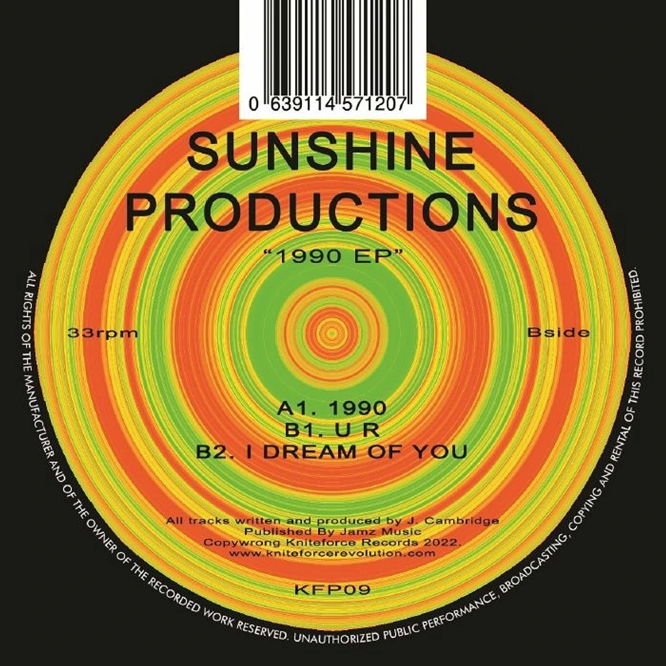 Sunshine Productions - 1990 EP