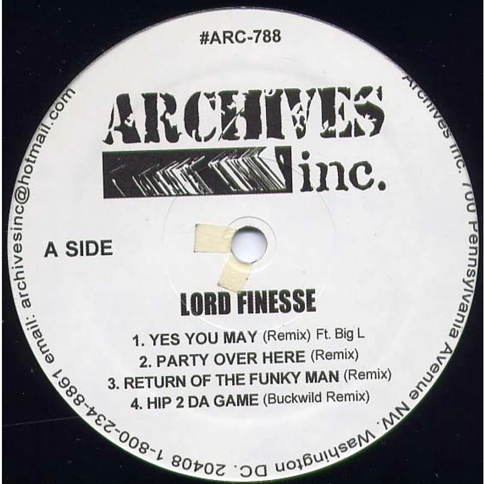 Lord Finesse - Yes You May (Remix)