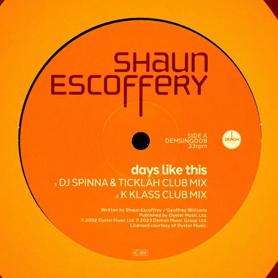 Shaun Escoffery - Day Like This