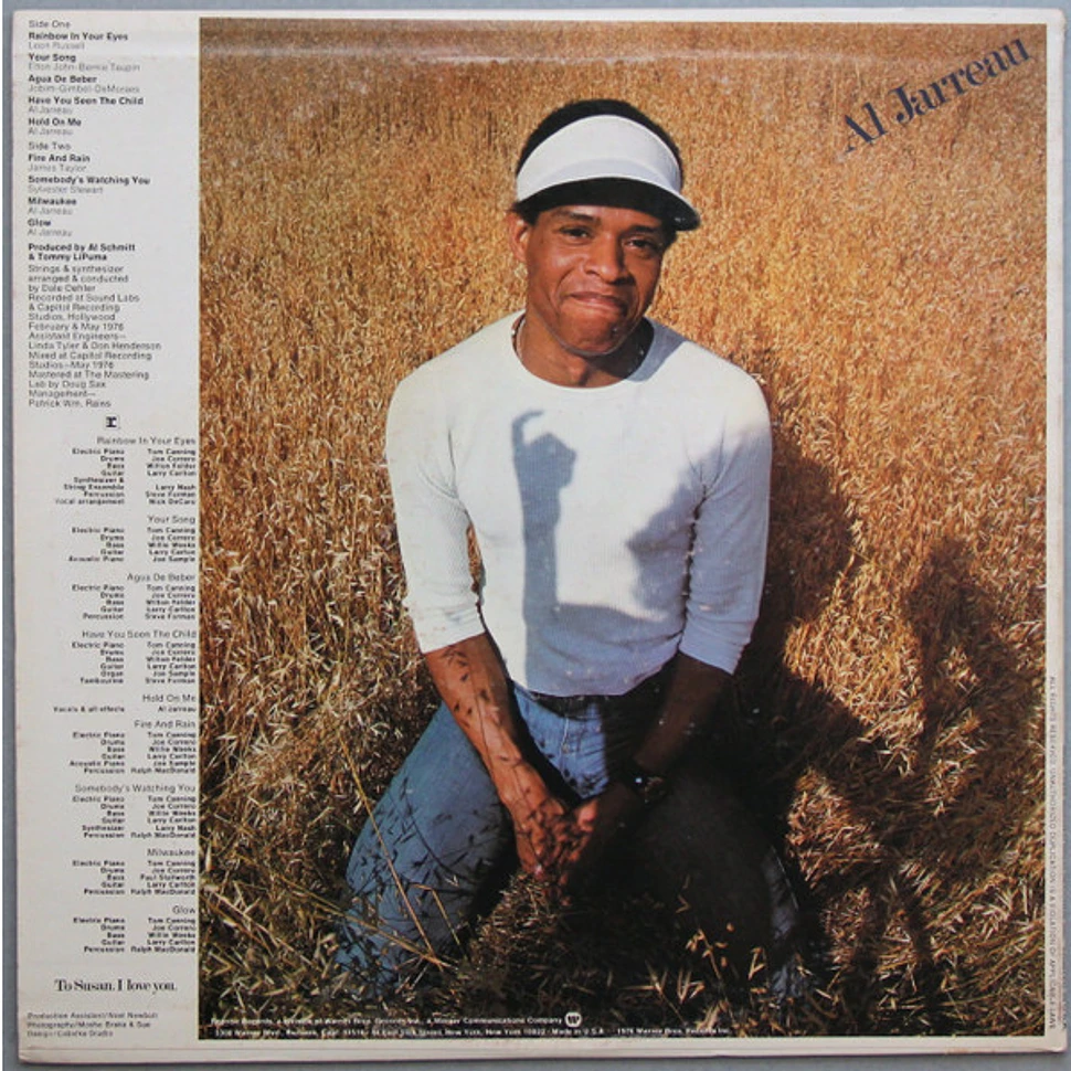 Al Jarreau - Glow - Vinyl LP - 1976 - US - Original | HHV