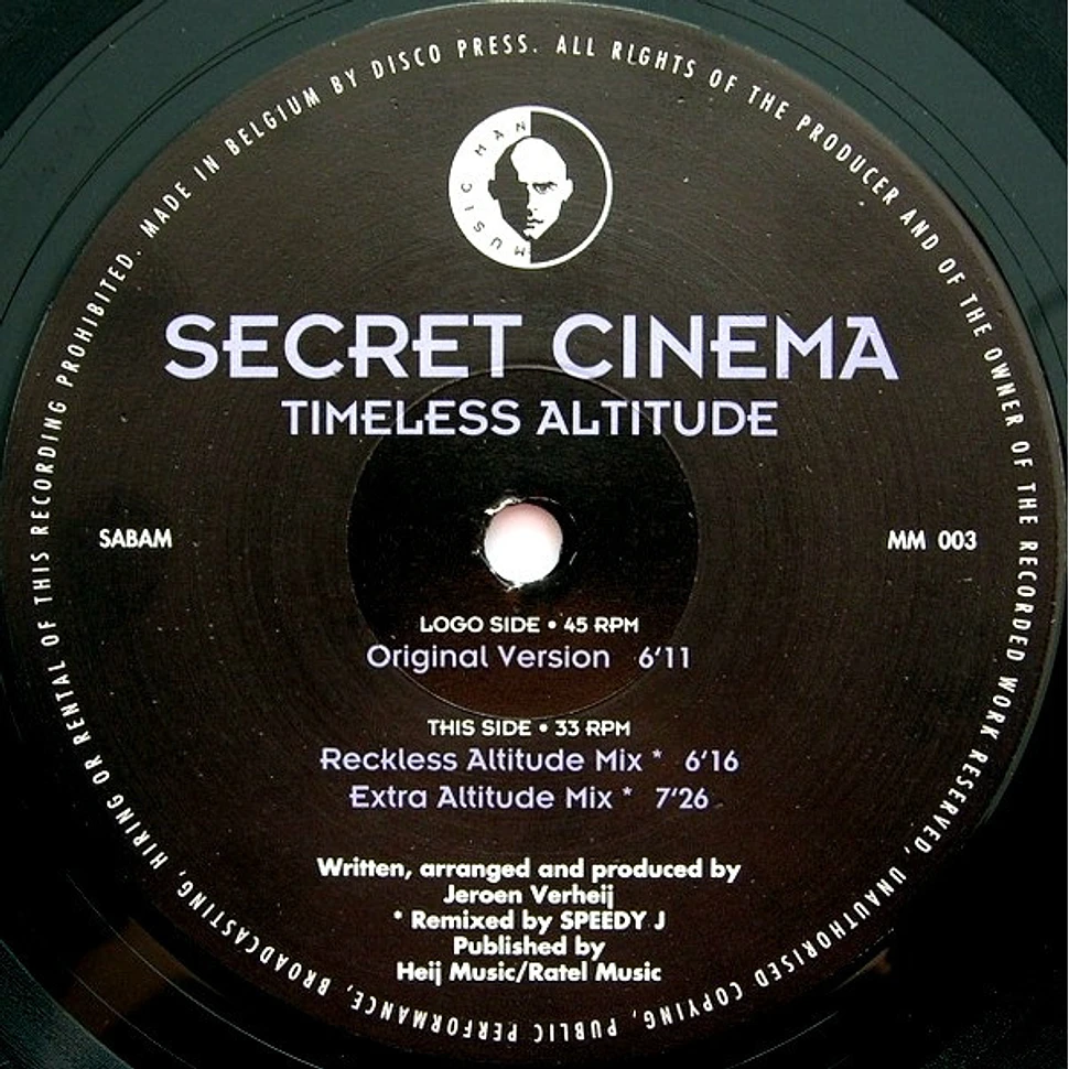Secret Cinema - Timeless Altitude