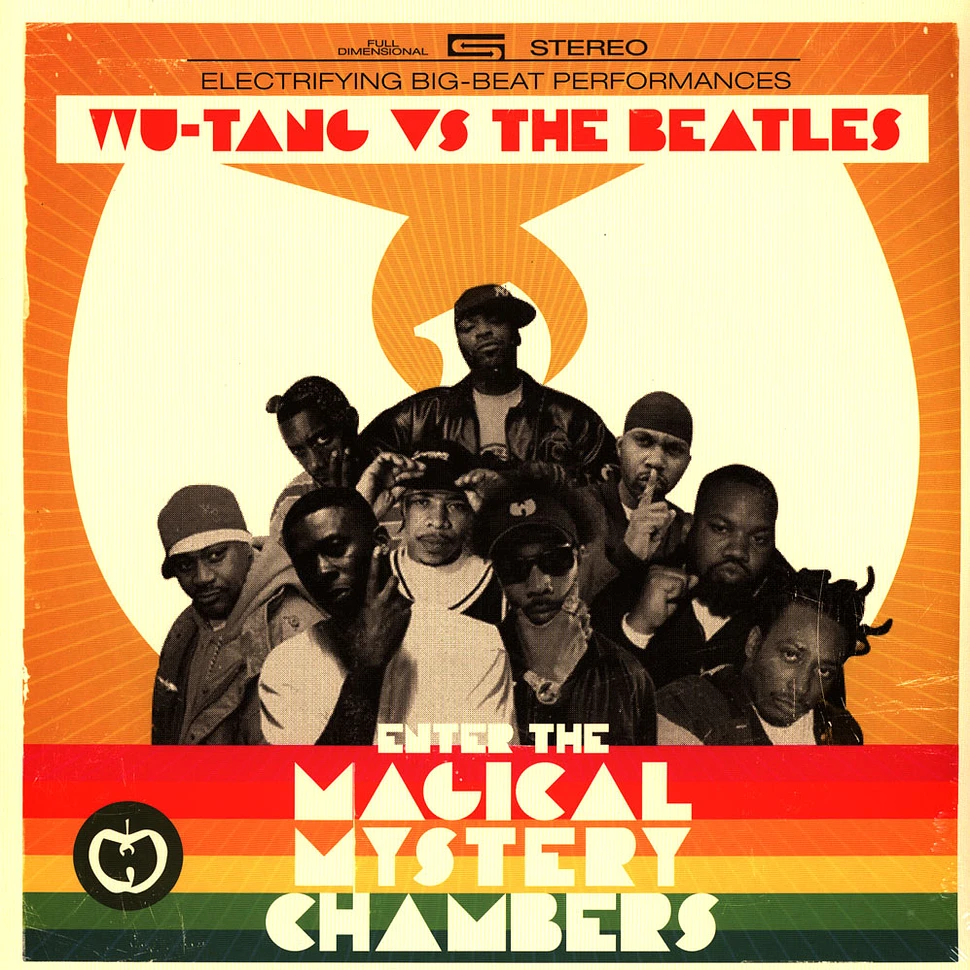 Wu-Tang Vs The Beatles - Enter The Magical Mystery Chambers Blue & White Vinyl Edition