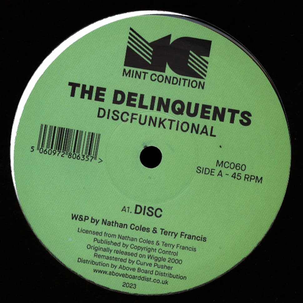 The Delinquents - Discfunktional