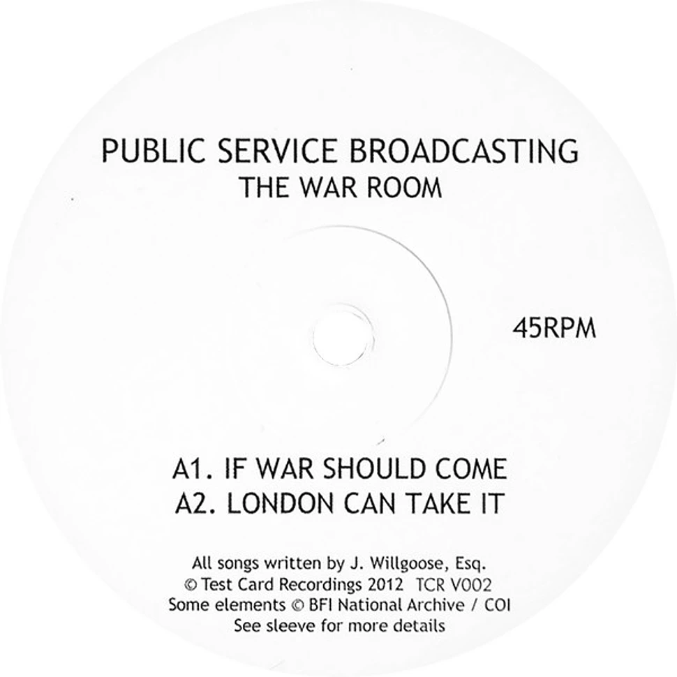 Public Service Broadcasting - The War Room