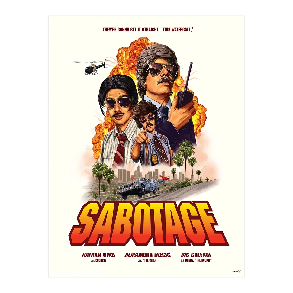 Beastie Boys - Sabotage 3-Pack - ReAction Figures